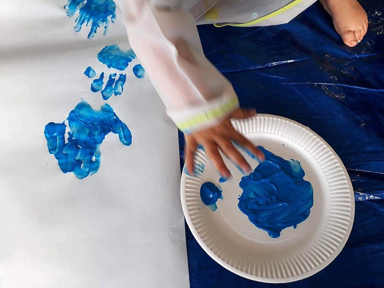 Peinture avec les doigts