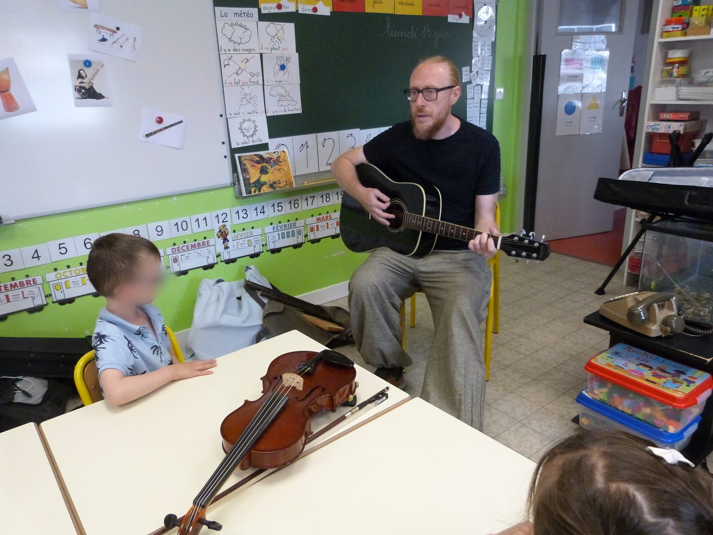 Atelier musique en milieu scolaire (Maternelle)