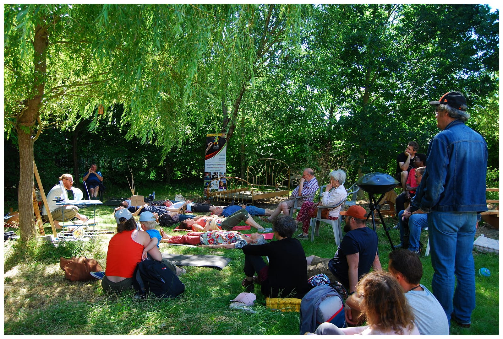 Atelier artistique en plein air